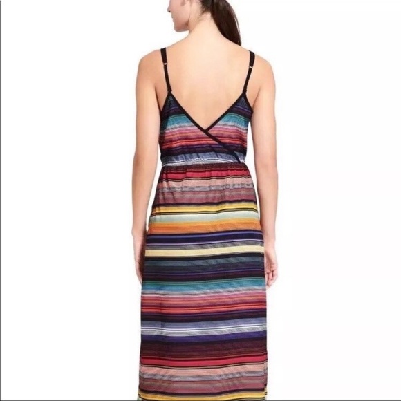 ❤️SOLD Athleta Havana rainbow midi dress - Picture 3 of 8
